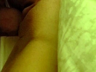 my tip teases her wet pussy while she squirms with need