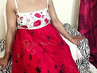 desi anal fucking celebrates christmas into new year with curvy big tits riding