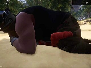 Ever seen a big ass curvy milf like Alissa squirt on boss's small cock outdoors for promotion?