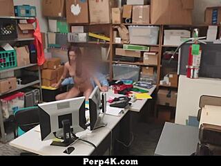 officer, naiomi mae caught spying? confess with cowgirl ride! 😏