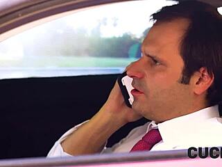 I catch my long-haired buddy railing my wife hard in our bedroom while watching every thrust