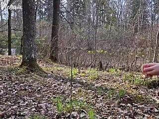 shy russian next door gives me that sloppy outdoor blowjob on our first date... wow