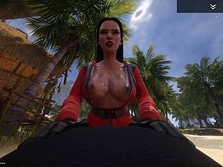 Ever seen a big ass curvy milf like Alissa squirt on boss's small cock outdoors for promotion?