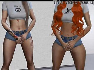 Ice spice and big latto slam intense ebony teen anal threesome in hardcore photoshoot pounding big asses relentlessly