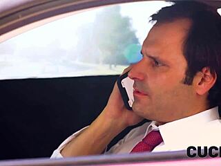 I catch my long-haired buddy railing my wife hard in our bedroom while watching every thrust