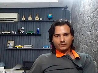 Soloboy strokes cock hard outdoors masturbating intensely in solo outdoor frenzy session