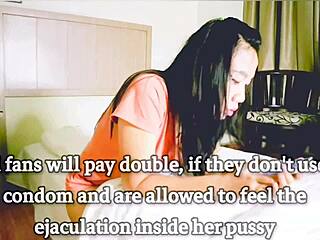 Sexy Asian Housewife Fucked Hard by Old Fan with Creampie Finish