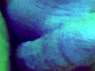 Light Skinned Ebony Stretches Shaved Pussy On Big White Cock Pov