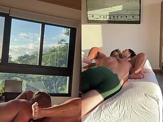 Professional Pussy Eater Licks Dripping Wet Asian to Rough Orgasm