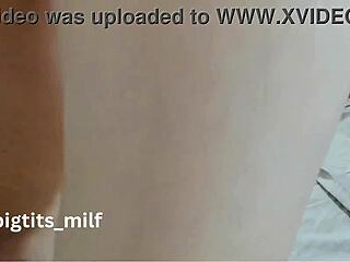 My huge tits and fat ass in pajamas make me cum hard