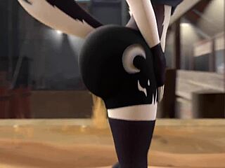 loona's bubble butt bounces in clothed furry pov outdoor romp