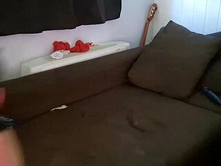 wanna watch this huge cocked slut get her ass fucked raw on the sofa??