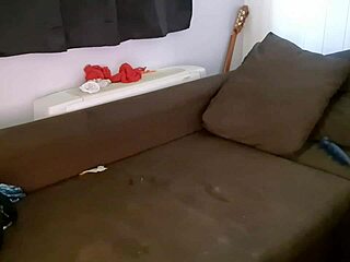 wanna watch this huge cocked slut get her ass fucked raw on the sofa??