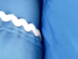 Slave worships teen mistress feet in jeans full humiliation video