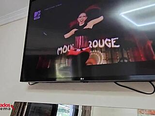 Cuck Watches Blonde Wife Bareback Hung BBC Fuck Cum in Mouth