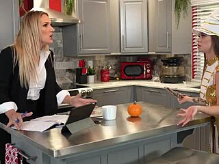 Josie Tucker skips flute for Peter Green's deep cock blowjob 😈💦