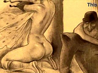 Vintage Erotic Drawings Hint At Naughty Secrets