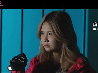 modelmedia's squirt game ep2 challenges her blowjob prowess intensely