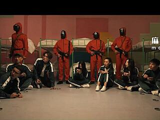 modelmedia's squirt game ep2 challenges her blowjob prowess intensely