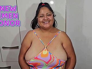 Fat BBW Swallows New Semen Donor's Thick Load