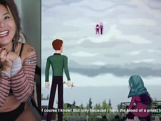 Exotiqfox Gooner Girl Masturbates to Meru Succubus