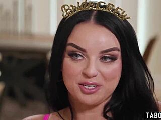 black pizza guy ambushed then reverse gangbanged hard by horny milf party sluts