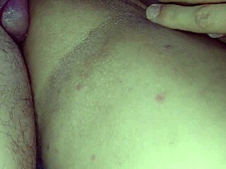 No Condoms as BBW Karina Fingers Shaved Ass and Pussy with Lover Lucas While Cuckold Husband Films