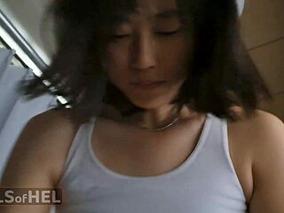 POV Kinky Anal Spanking and DP Toy Play with Petite Asian Submissive