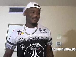 sexy ghetto stripper queen blue deepthroats and swallows trojan man's thick BBC