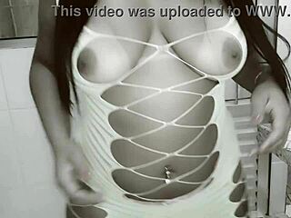 Watch Suellen Santos' pregnant Latina milf trailer explode in private live gaping anal finale!