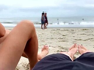 Milf's Big Ass Fails Stranger's Public Anal Cowgirl Ride!