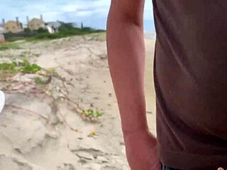 Milf's Big Ass Fails Stranger's Public Anal Cowgirl Ride!