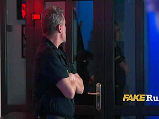 Security guard fucked by vape crazy party girls