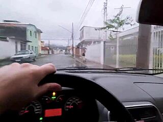 i picked up this curvy latina redhead milf gave her ride she bounced big natural tits on me thank you myst duo