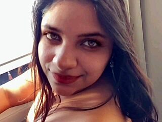 Brazilian cutie cheats boyfriend moaning on huge black cock creampie orgasm