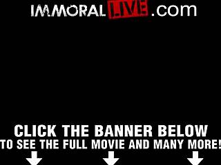 monster cock turns teen victoria j into orgasm machine i pound her tight pussy nonstop pov