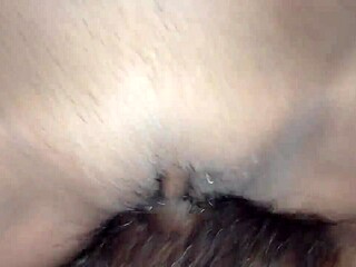 pretty teen babe licks friend's wet pussy then gets clit fucked to creampie explosion