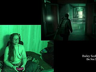 wanna see this big-titted brunette bbw strip naked at the lake house and play dirty?