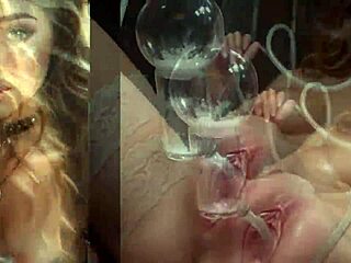 Milk-Addicted Slut Drains Massive Lactating Tits for Creamy Fix