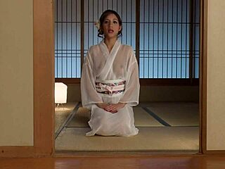 ami chan the half spanish japanese babe gives full body handjob creampie service