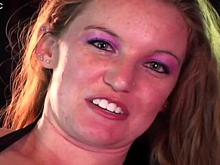 redhead amateur spills dirty secrets in pov casting interview with natural tits bouncing