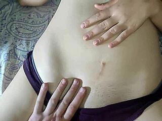 Beautiful Asian milf begs for anal doggystyle after handjob closeup assfucking couple homemade