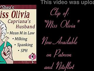 miss olivia's mean mother-in-law spanks and milks you in humiliating audio clip
