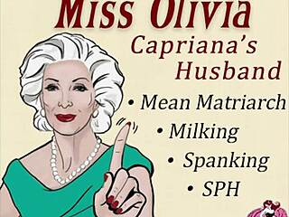 miss olivia's mean mother-in-law spanks and milks you in humiliating audio clip
