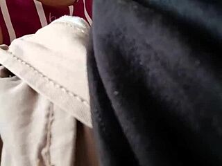Secretly Suck Sister's Husband's Cock While He Films Closeup