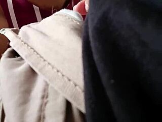 Secretly Suck Sister's Husband's Cock While He Films Closeup