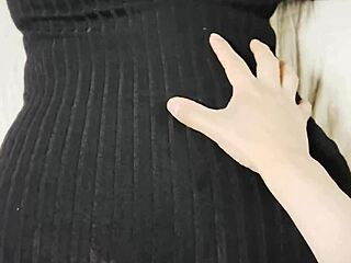 young latina curvy wife takes it doggystyle with ass bounces then creampie on cheeks