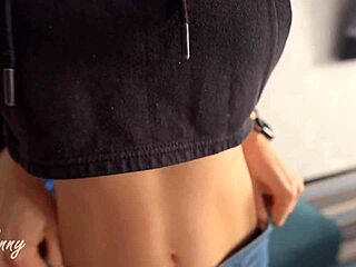 Curvy babe delivers intense blowjob ending in hard creampie ride