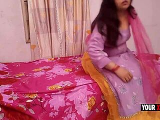 punjabi bhabhi bends over nonstop for devar's hardcore doggy pounding