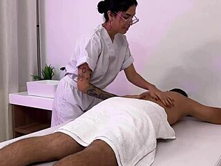 Big Titty Venezuelan Masseuse Turns Sloppy Blowjob Into Wild Riding Facial Cumshot